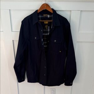 Men's CAT Navy Shirt Jacket